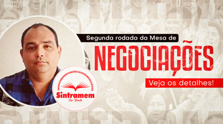Campanha Salarial 2026 | Presidente Thobias Paraguai destaca avanços da segunda rodada da mesa de negociações