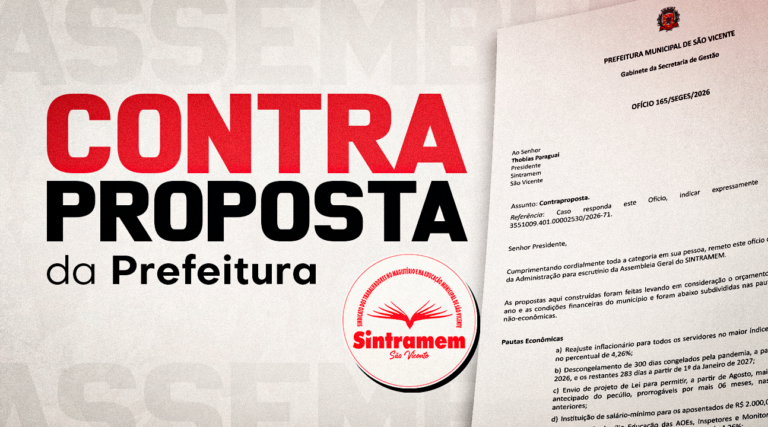Contraproposta da Prefeitura | Confira o documento na íntegra com os itens da Pauta de Reivindicações 2026