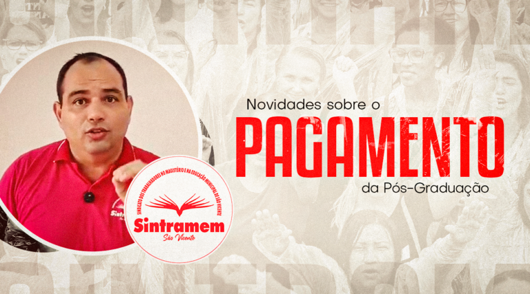 SINTRAMEM corrige injustiça histórica e garante mais dinheiro no bolso dos Professores. Nosso DNA é a luta!