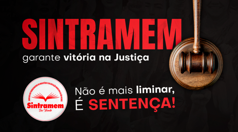 AGORA É SENTENÇA! | Justiça garante vitória ao Magistério e determina pagamento do Adicional de Pós-graduação em São Vicente