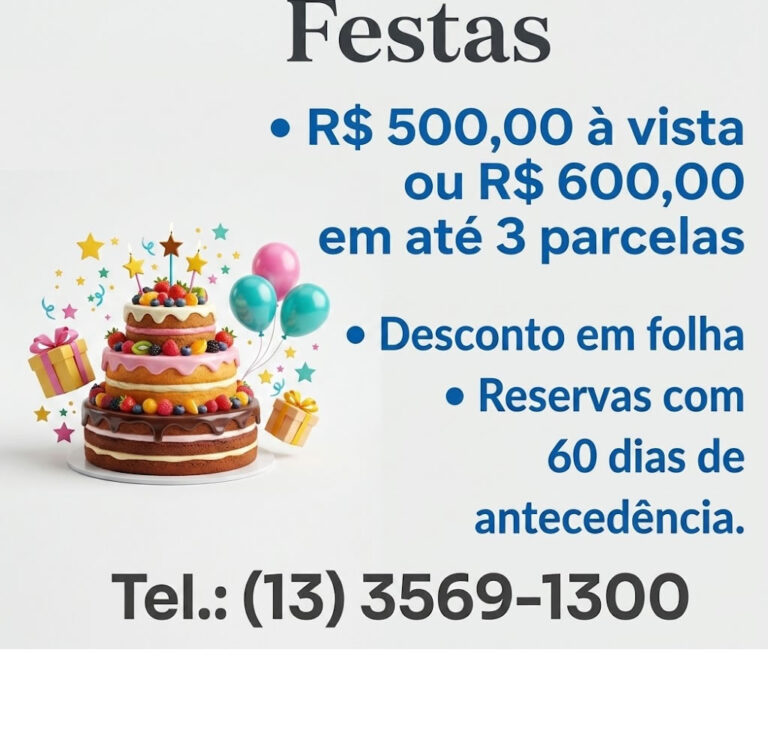 Convênio Salão de Festas