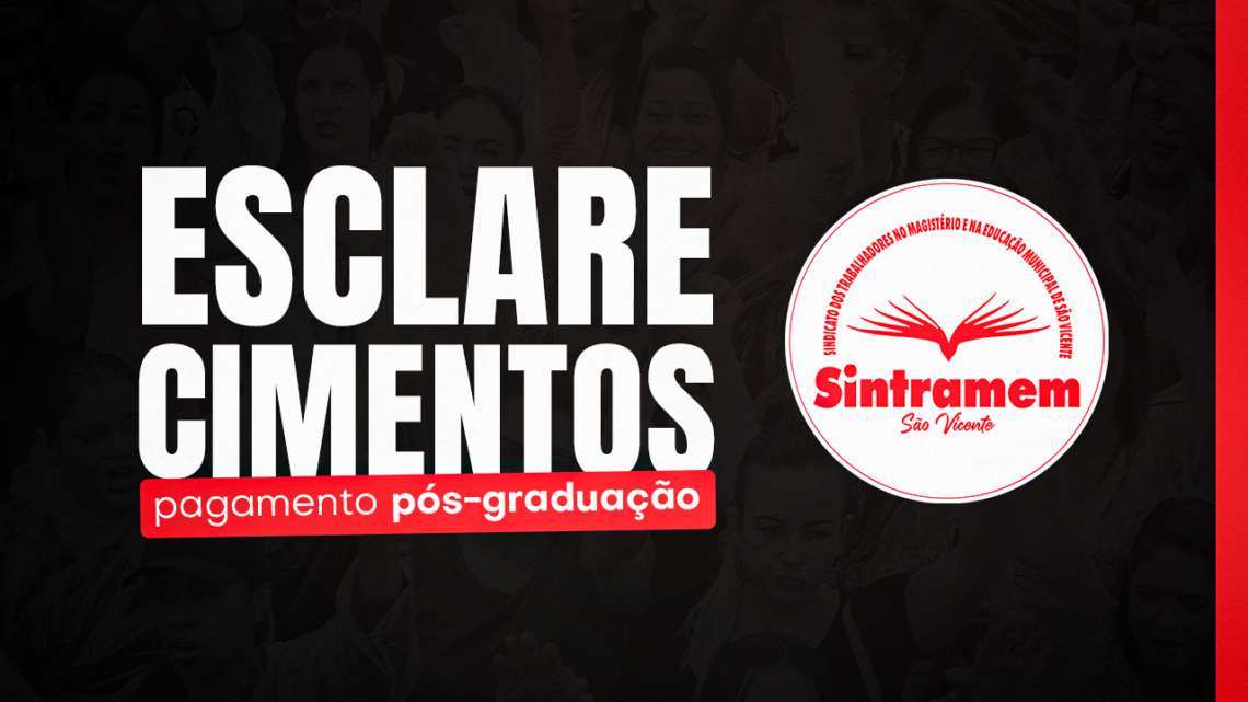 Presidente Thobias Paraguai atualiza os Servidores sobre o pagamento do adicional de pós-graduação. Confira!