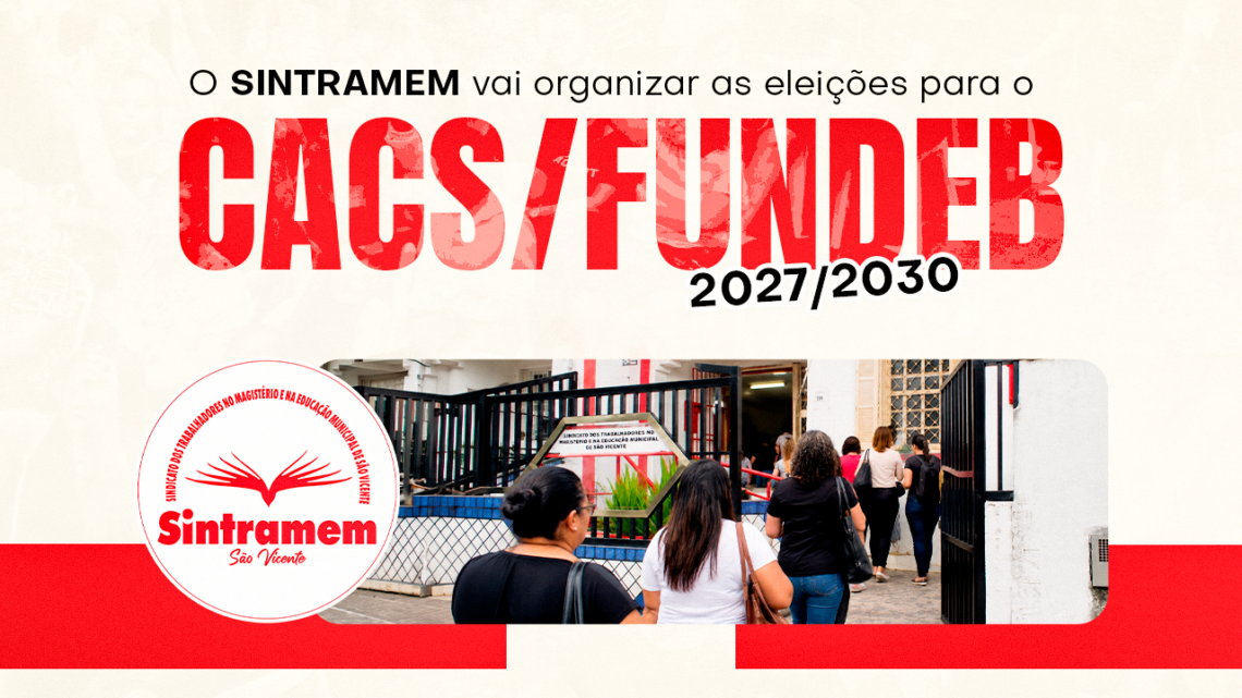 Sua voz no FUNDEB | Eleição do Conselho terá representantes de três segmentos da Educação Municipal. Inscrições abrem dia 19/10
