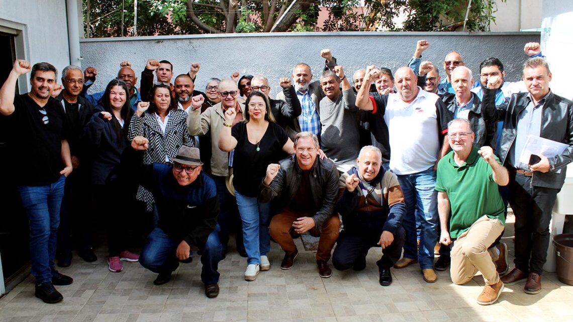Diretores do SINTRAMEM participam de articulação com lideranças sindicais do Estado em prol do fortalecimento da categoria